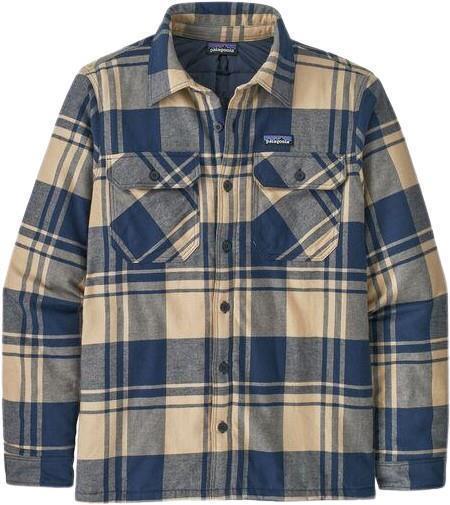 Insulated Organic Cotton Midweight Fjord Flannel Shirt - Mens - Live Oak / Oar Tan 1