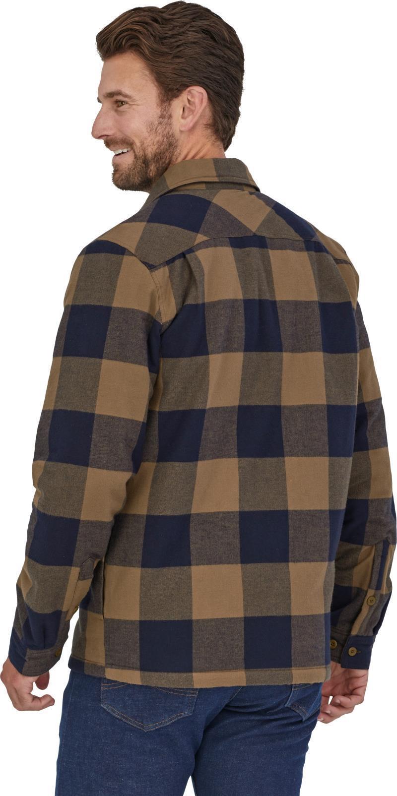 Insulated Organic Cotton Midweight Fjord Flannel Shirt - Mens - Mountain Plaid / Timber Brown 3