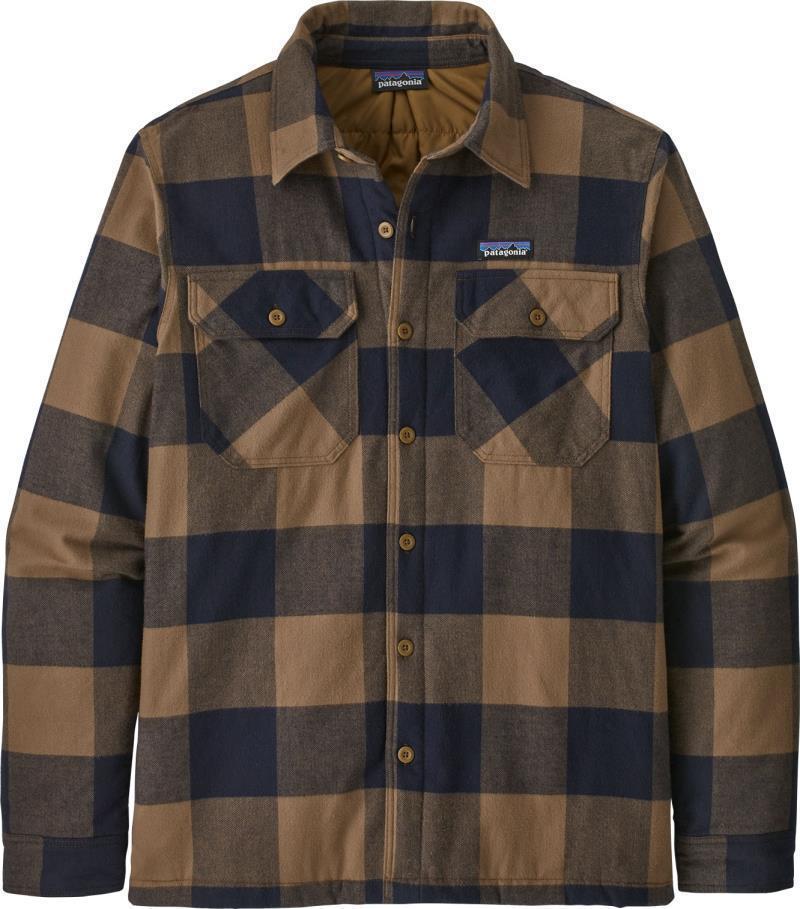 Insulated Organic Cotton Midweight Fjord Flannel Shirt - Mens - Mountain Plaid / Timber Brown 1