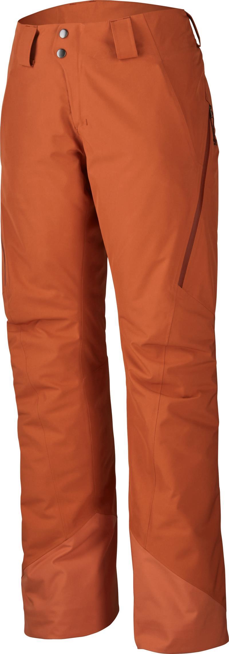 Insulated Powder Bowl Pants - Womens - sunset orange 1
