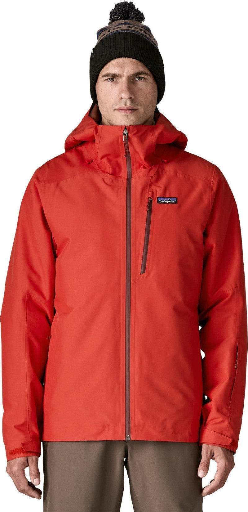 Insulated Powder Town Jacket - Mens - amanita red 1