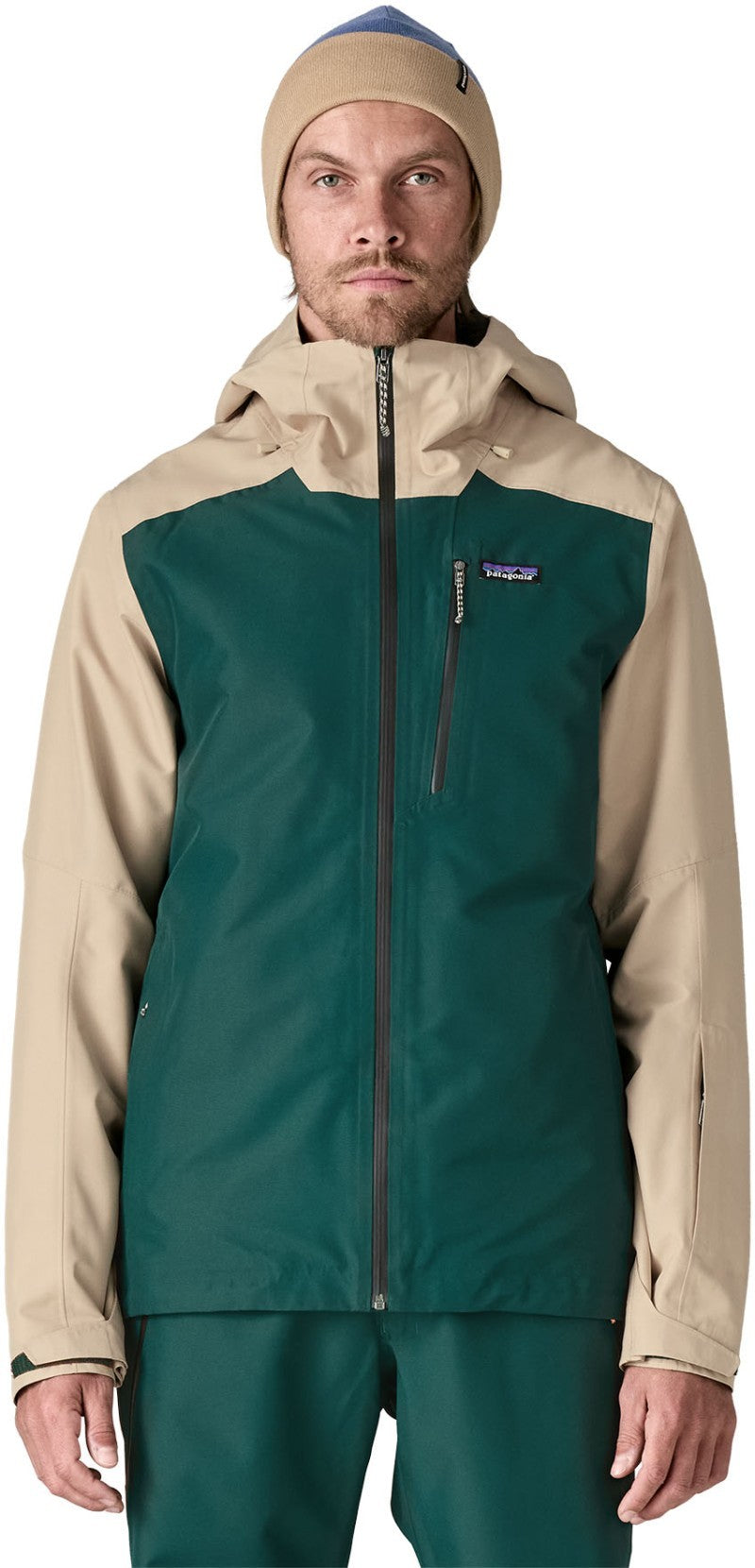 Insulated Powder Town Jacket - Mens - cascade green 1