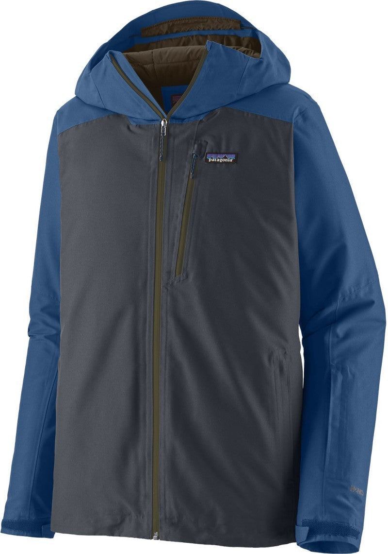 Insulated Powder Town Jacket - Mens - smolder blue w/clement blue 1