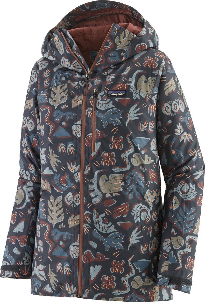 Insulated Powder Town Jacket - Womens - across oceans / smolder blue 1