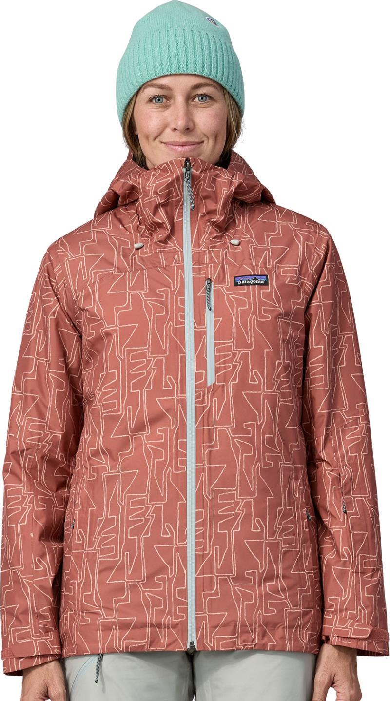 Insulated Powder Town Jacket - Womens - passage / burl red 1