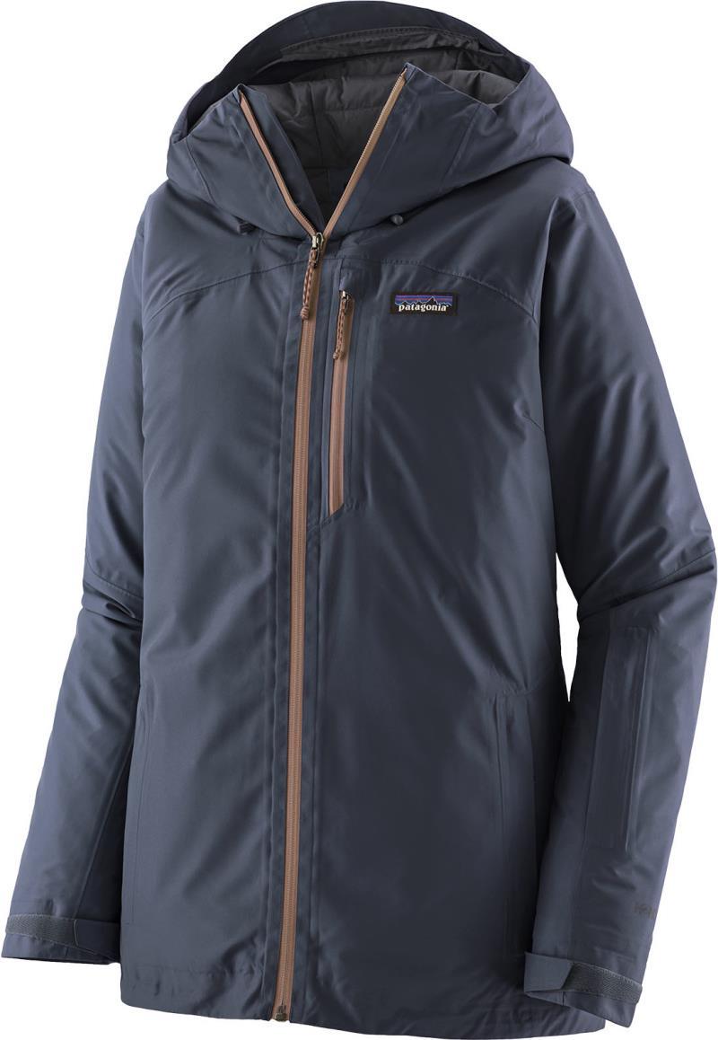 Insulated Powder Town Jacket - Womens - smolder blue w/dulse mauve 1
