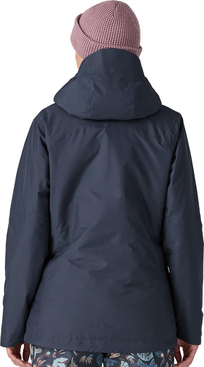 Insulated Powder Town Jacket - Womens - smolder blue w/dulse mauve 1