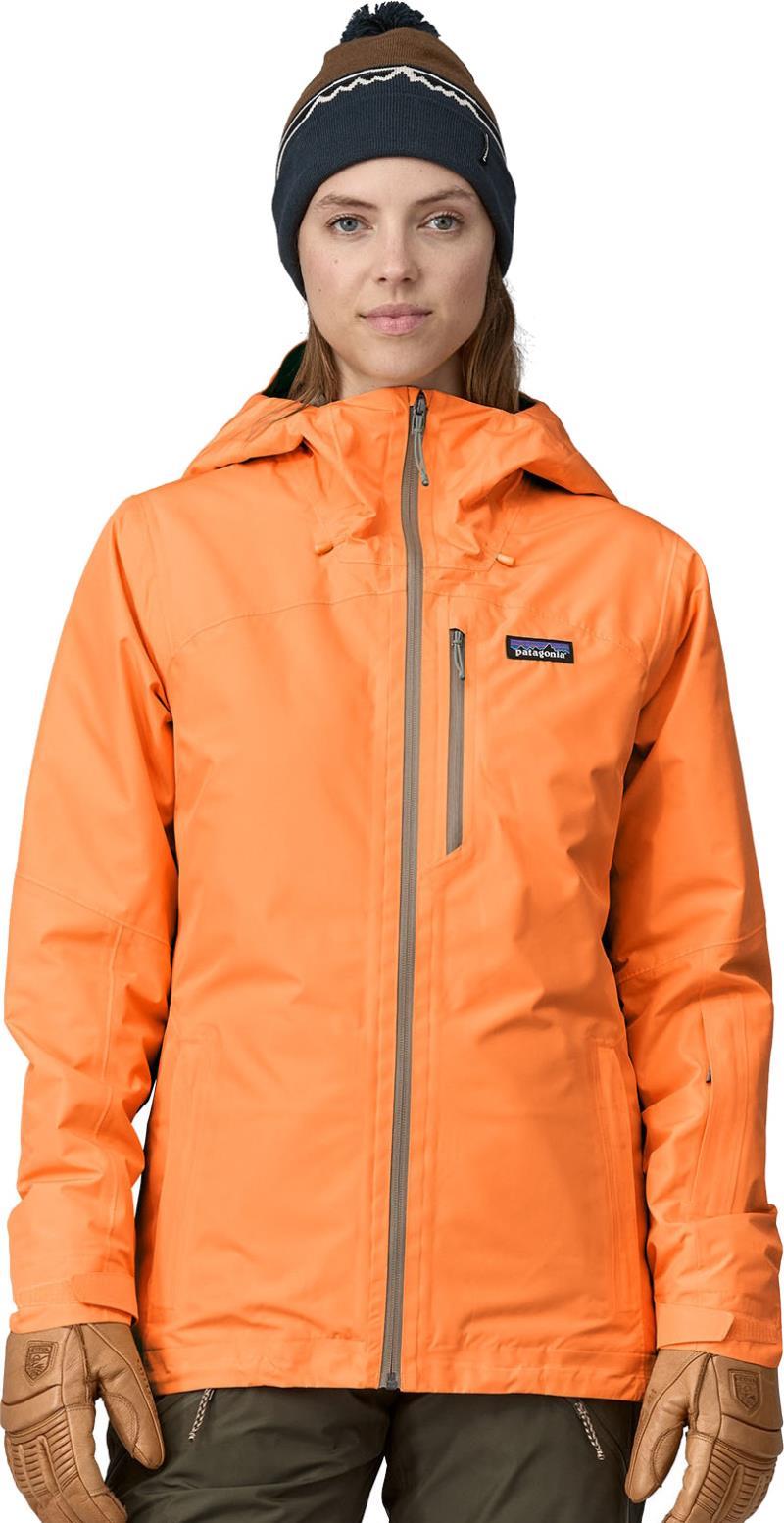 Insulated Powder Town Jacket - Womens - vivid apricot 1