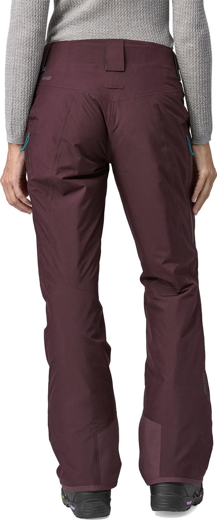 Insulated Powder Town Pants, Reg - Womens - Obsidian Plum 3
