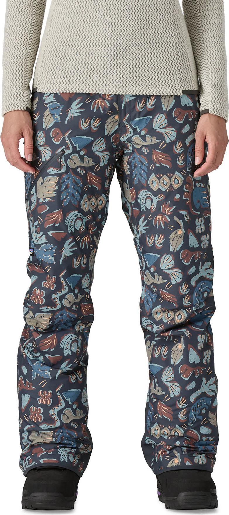 Insulated Powder Town Pants, Reg - Womens - across oceans / smolder blue 1