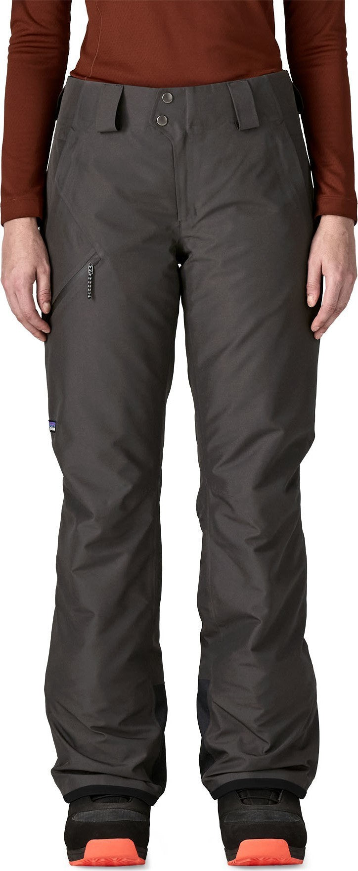 Insulated Powder Town Pants, Reg - Womens - black 1