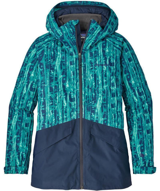 Insulated Snowbelle Jacket - Womens - Go With The Flow / Elwha Blue 1