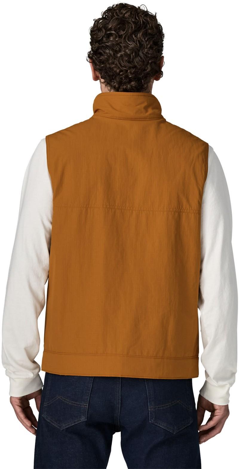 Isthmus Lined Vest - Mens - cinnamon brown 1