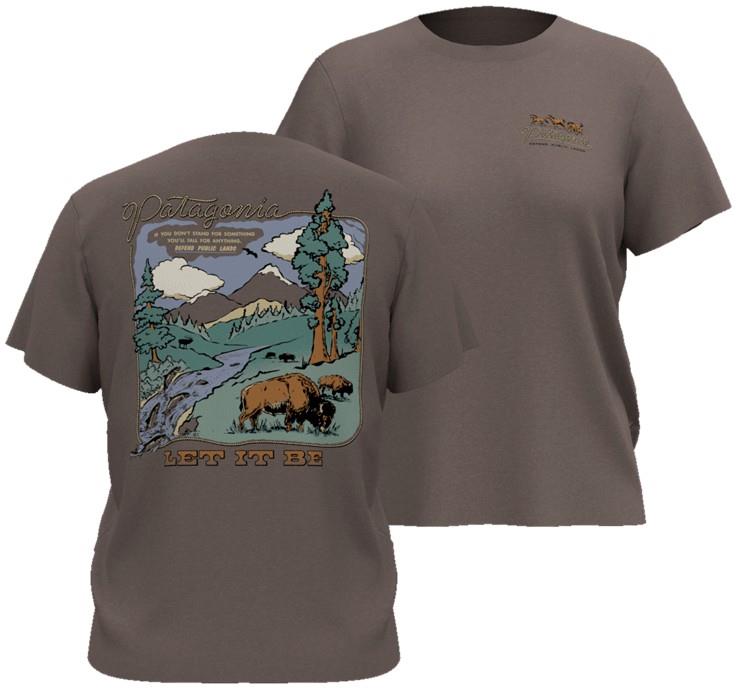 Let It Free Tee - Womens - crimini taupe 1