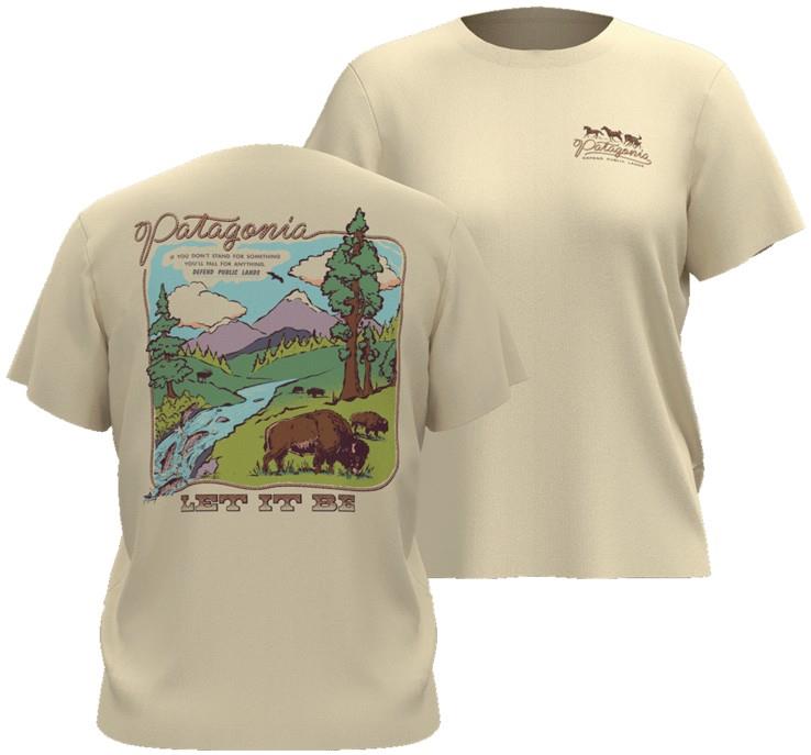 Let It Free Tee - Womens - undyed natural 1