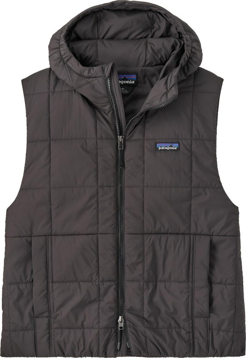 Light Gust Hooded Vest - Womens - black 1
