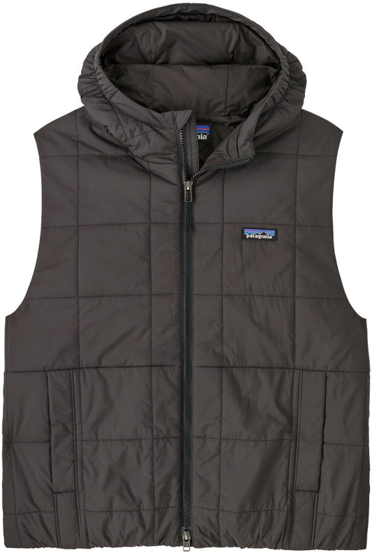 Light Gust Hooded Vest - Womens - black 1
