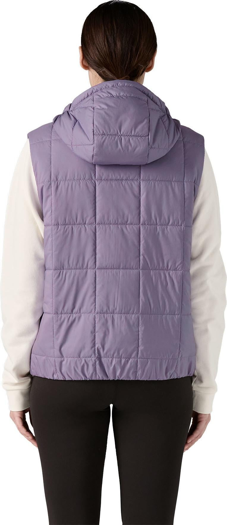 Light Gust Hooded Vest - Womens - concrete purple 1