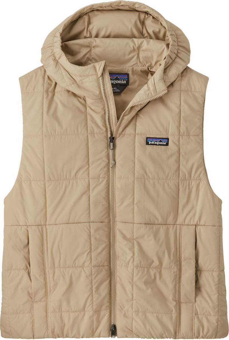 Light Gust Hooded Vest - Womens - oar tan 1