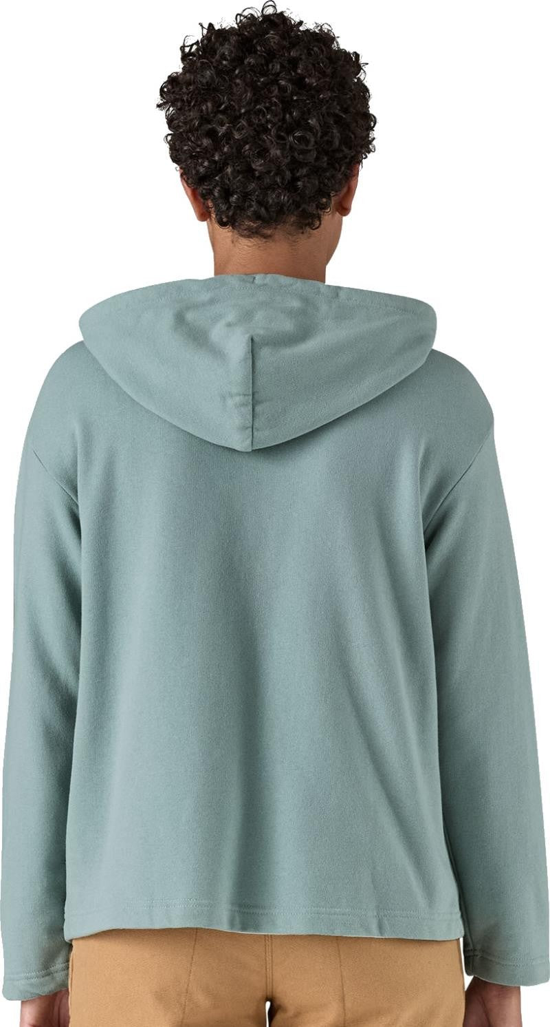 Lightweight `73 Text Logo Wildrise Hoody - Womens - thermal blue 1