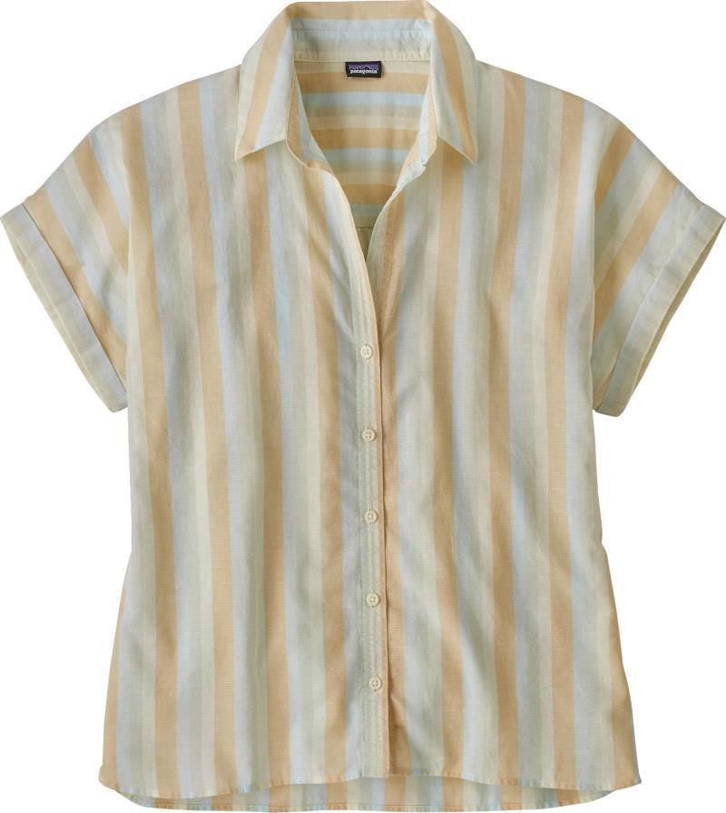Lightweight A/C Shirt - Womens - Cali Stripe / Isla Yellow 1
