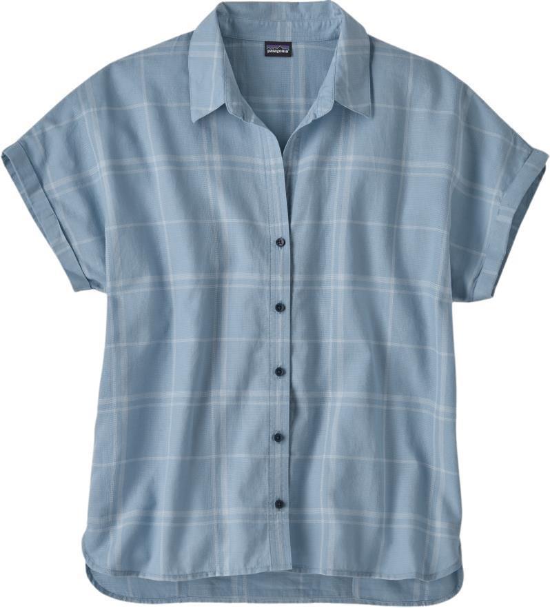 Lightweight A/C Shirt - Womens - Harvest Windowpane / Berlin Blue 1
