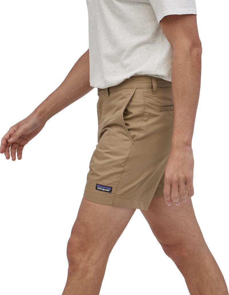 Lightweight All-Wear Hemp Shorts, 6" Inseam - Mens - Mojave Khaki 3