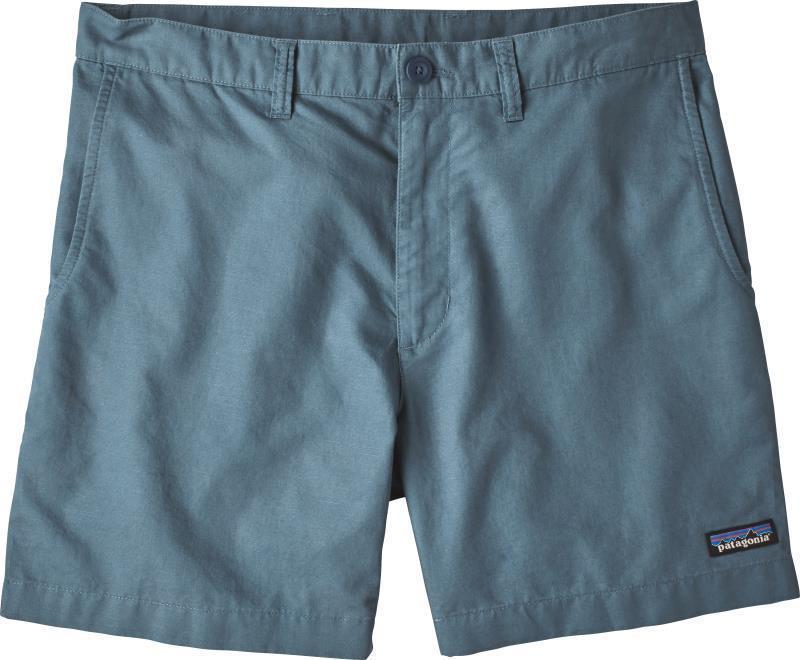 Lightweight All-Wear Hemp Shorts, 6" Inseam - Mens - Pigeon Blue 1