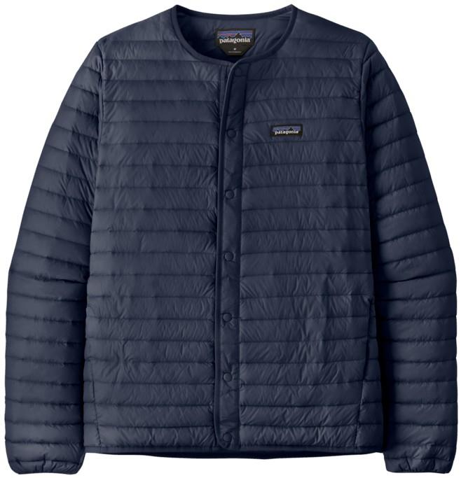 Lightweight Down Sweater Cardigan - Mens - new navy 1