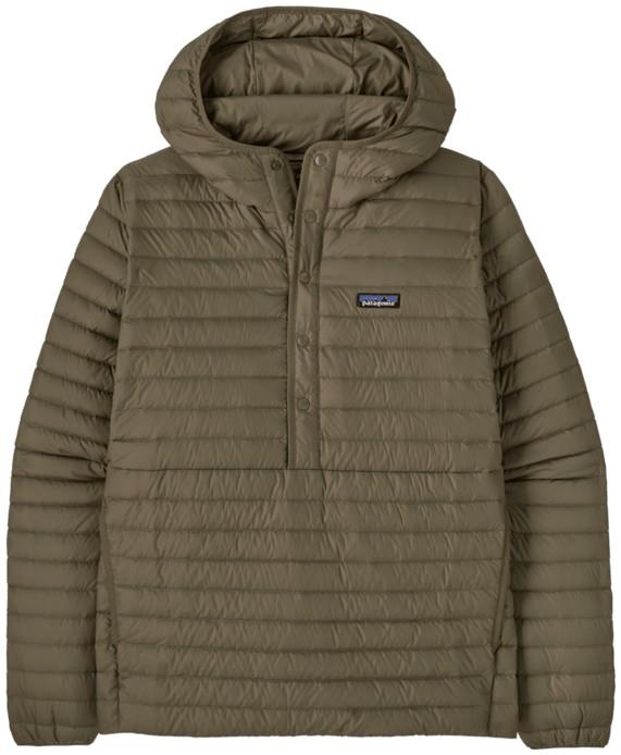 Lightweight Down Sweater Pullover - Mens - basin green 1