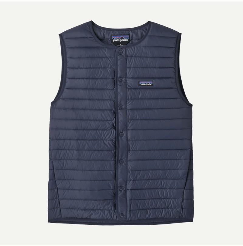 Lightweight Down Sweater Vest - Mens - new navy 1