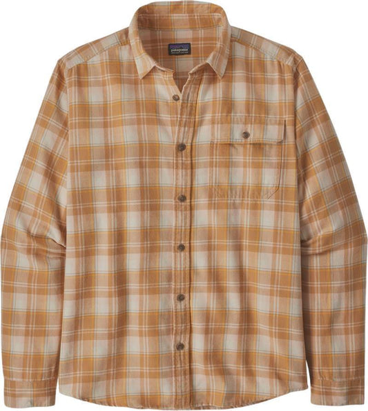 Lightweight Fjord Flannel LS Shirt - Mens - libbey / dark camel 1