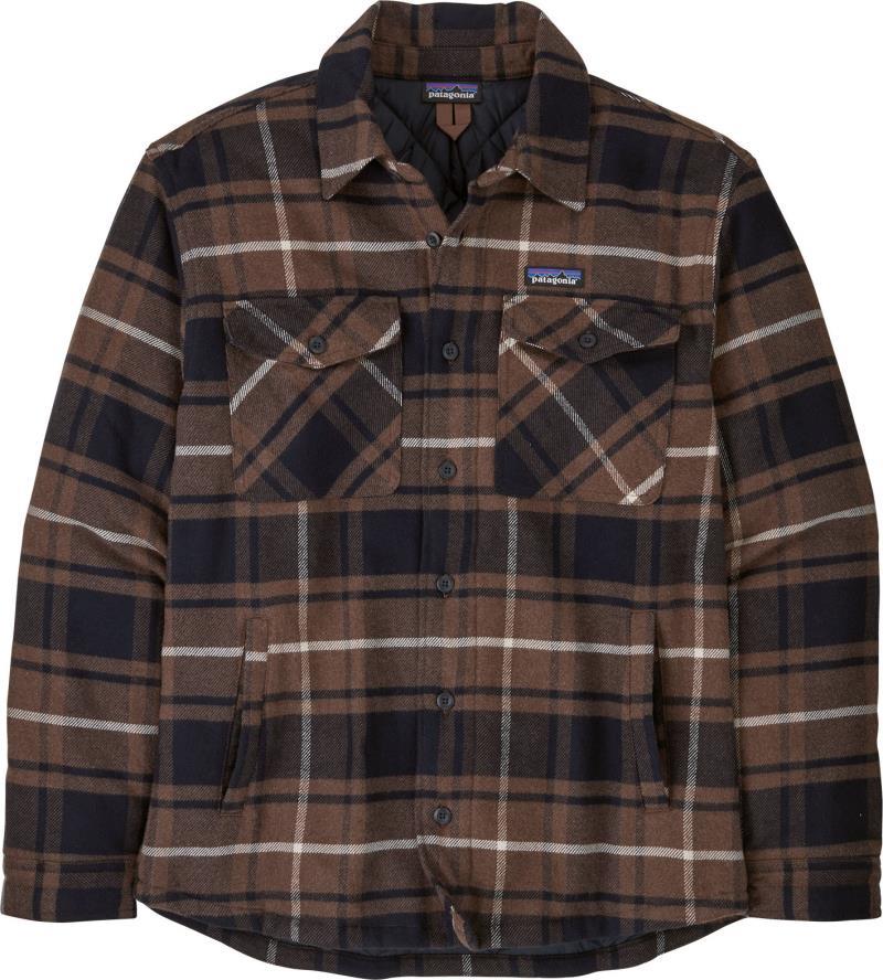 Lightweight Insulated Fjord Flannel Shirt - Mens - Outdoor / Molasses Brown 1