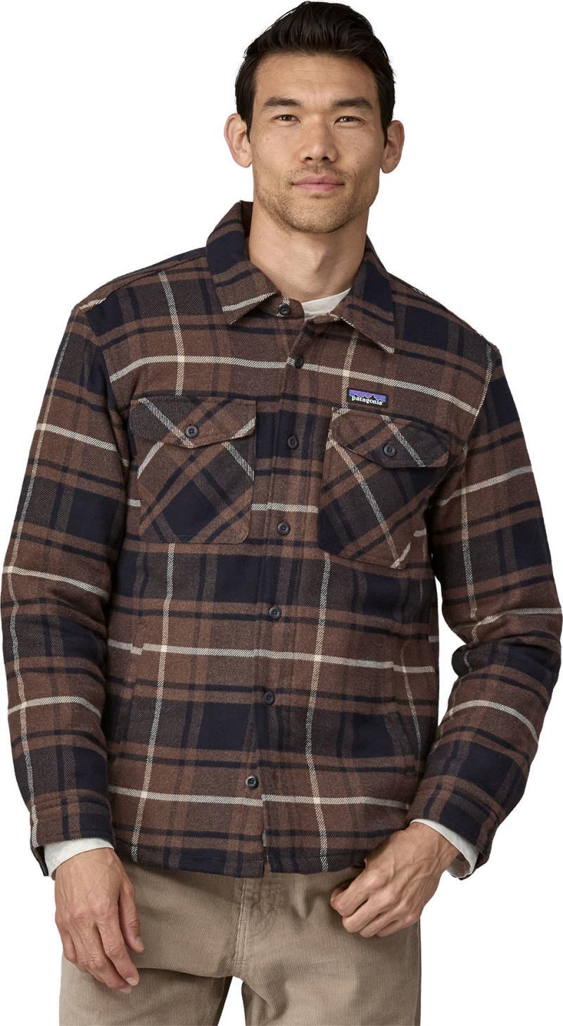 Lightweight Insulated Fjord Flannel Shirt - Mens - Outdoor / Molasses Brown 2