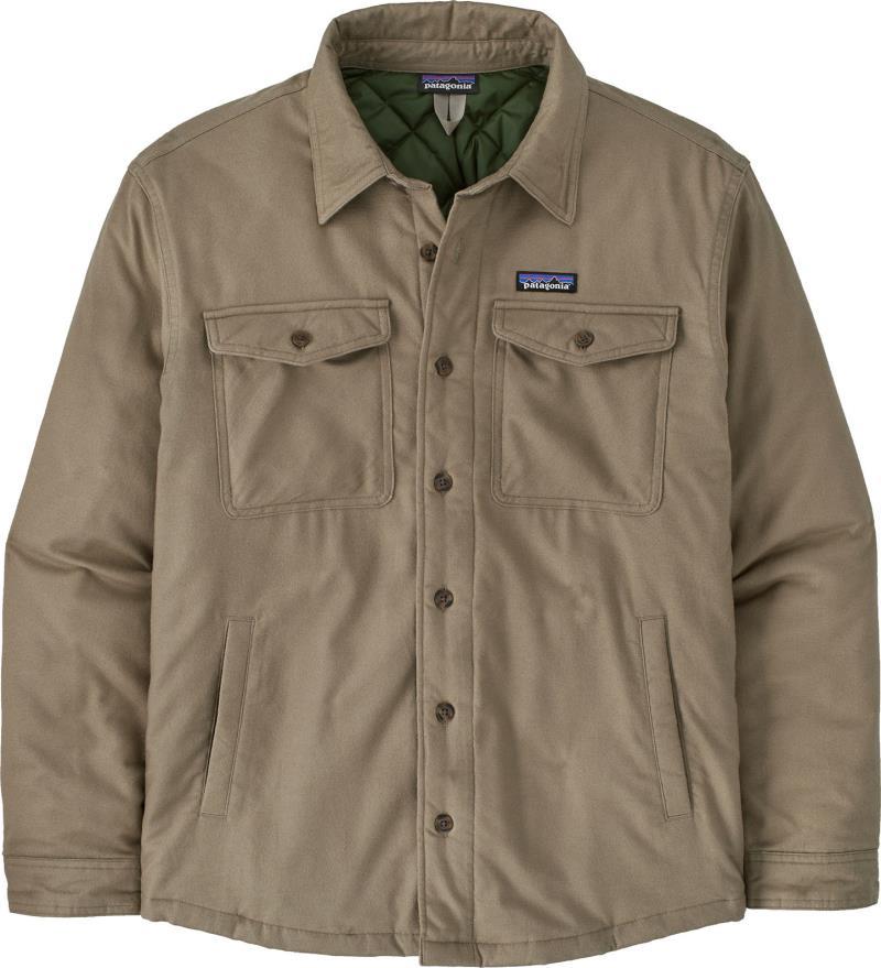 Lightweight Insulated Fjord Flannel Shirt - Mens - Seabird Grey 1