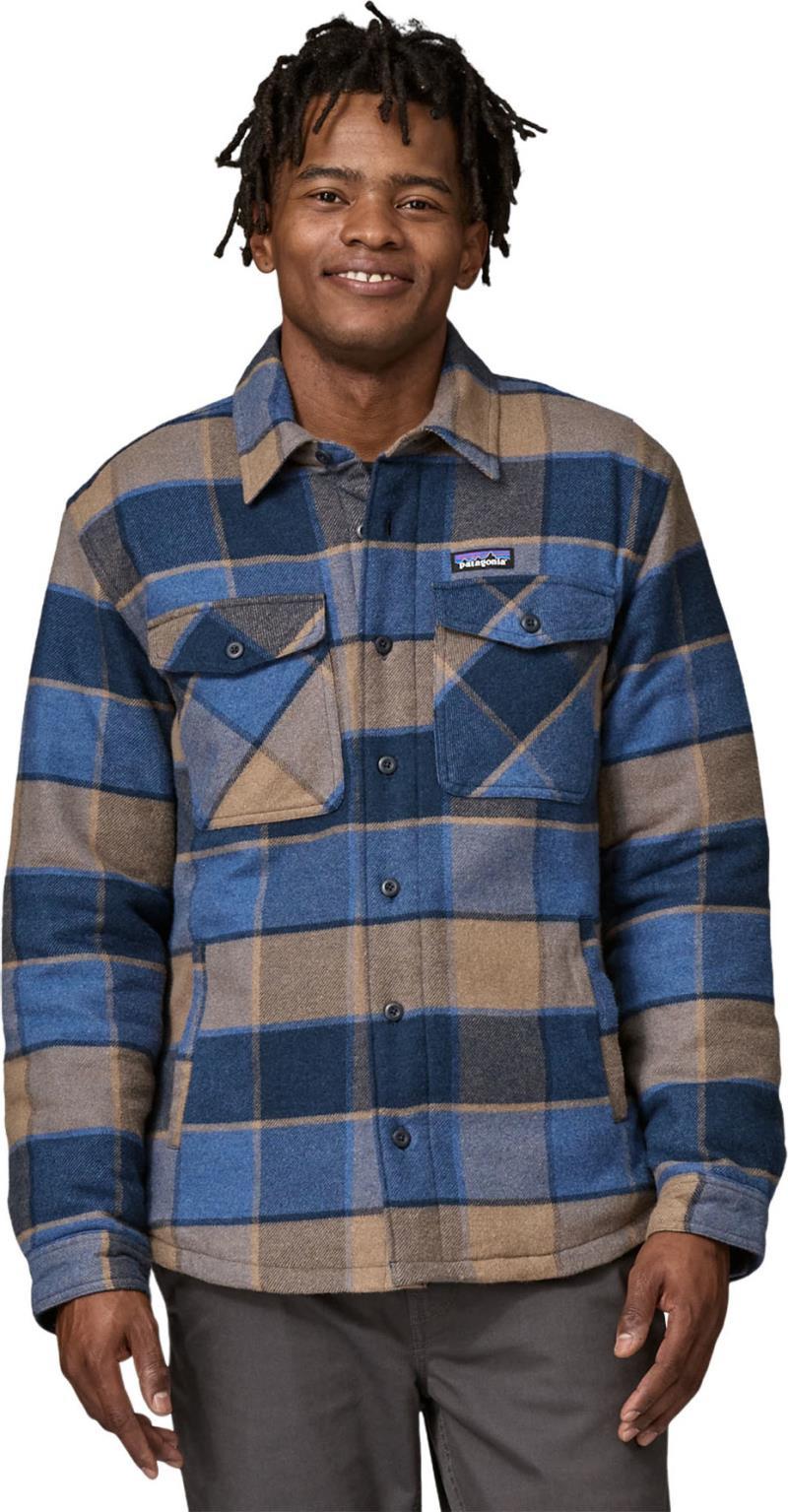 Lightweight Insulated Fjord Flannel Shirt - Mens - William / Smolder Blue 2