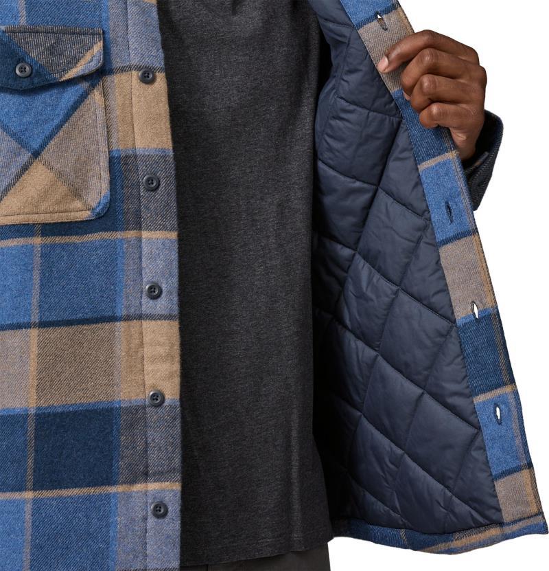 Lightweight Insulated Fjord Flannel Shirt - Mens - William / Smolder Blue 4