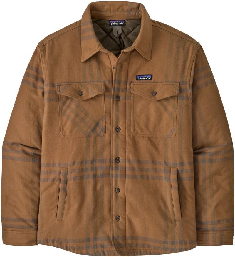Lightweight Insulated Fjord Flannel Shirt - Mens - defend / deer brown 1