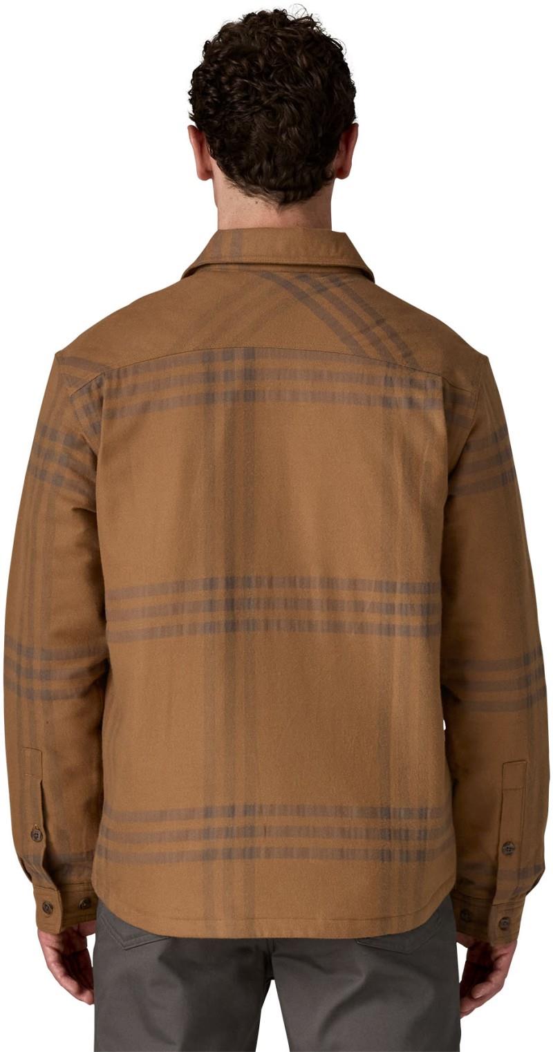 Lightweight Insulated Fjord Flannel Shirt - Mens - defend / deer brown 1