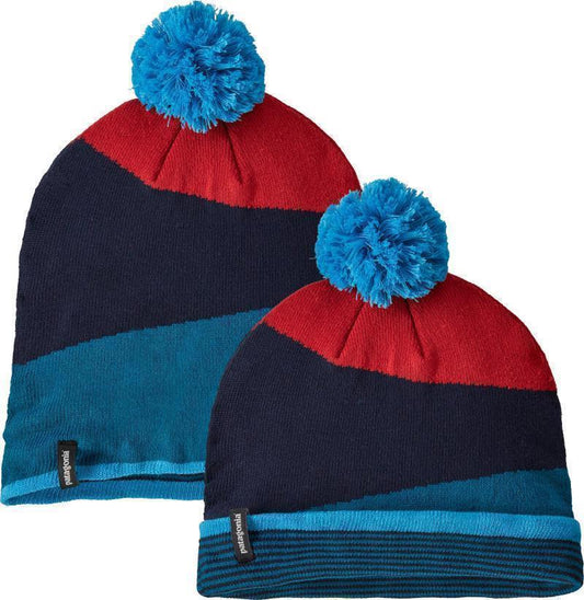 Lightweight Powder Town Beanie - Field Festival Knit / Crater Blue 1