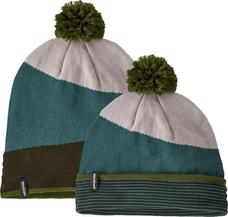 Lightweight Powder Town Beanie - Field Festival Knit / Regen Green 1