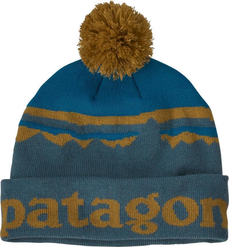 Lightweight Powder Town Beanie - Fitz Roy Sunrise Knit / Abalone Blue 2