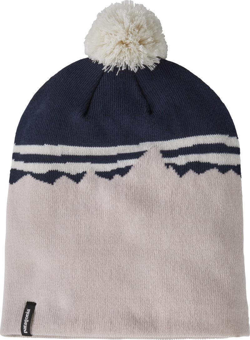 Lightweight Powder Town Beanie - Fitz Roy Sunrise Knit / Phloxy Purple 3
