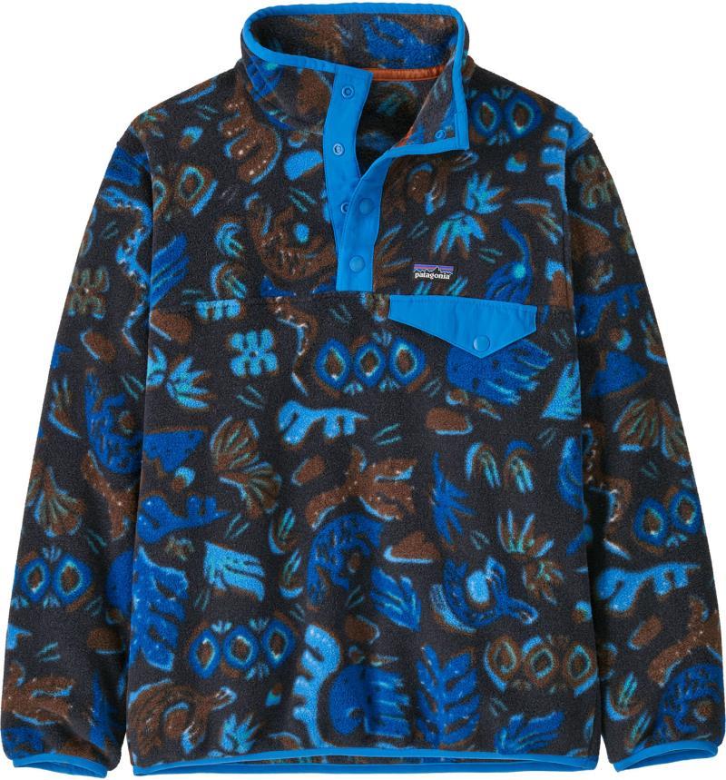 Lightweight Synchilla Snap-T Pullover - Kids - across oceans / pitch blue 1