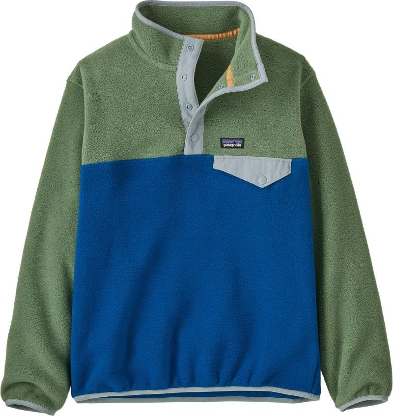 Lightweight Synchilla Snap-T Pullover - Kids - endless blue 1