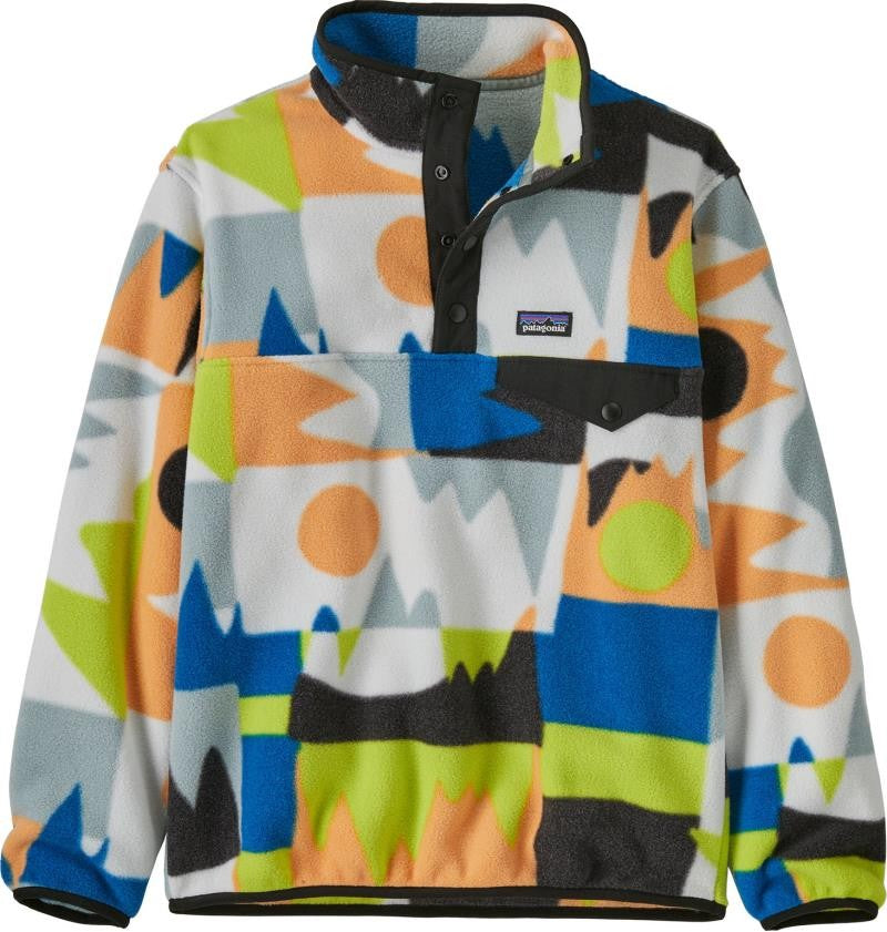 Lightweight Synchilla Snap-T Pullover - Kids - frontera / endless blue 1