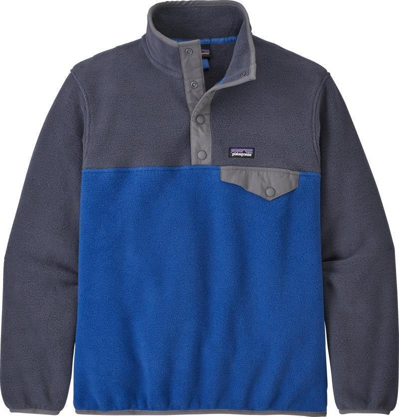 Lightweight Synchilla Snap-T Pullover - Kids - superior blue 1