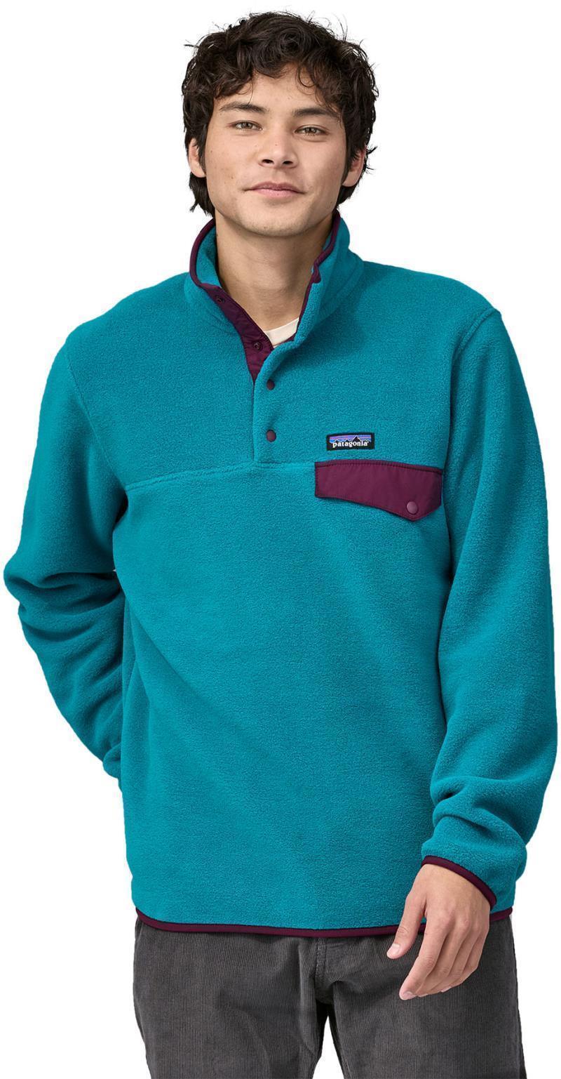 Lightweight Synchilla Snap-T Pullover - Mens - Belay Blue 2