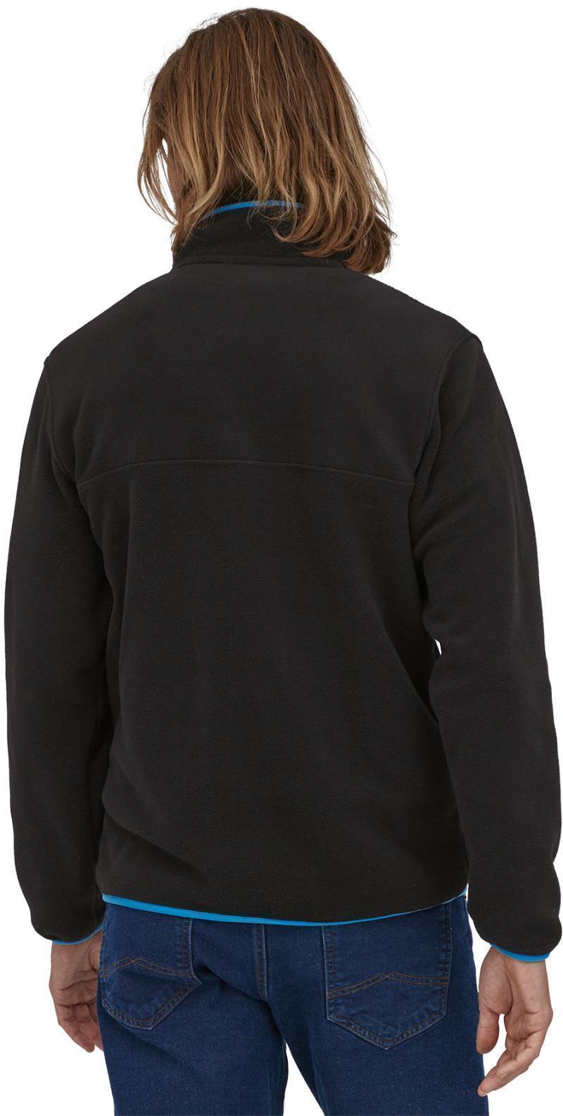 Lightweight Synchilla Snap-T Pullover - Mens - Black 3