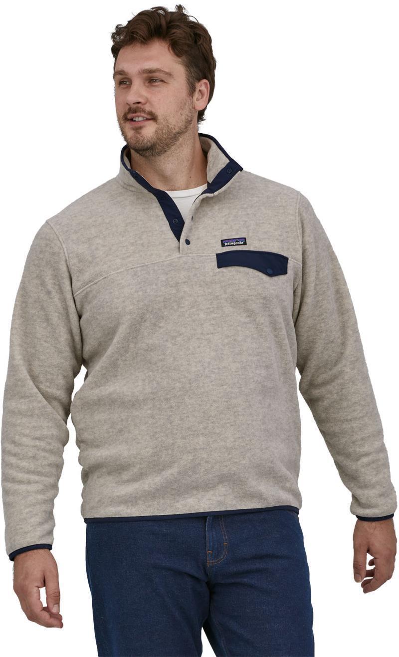 Lightweight Synchilla Snap-T Pullover - Mens - Oatmeal Heather 2